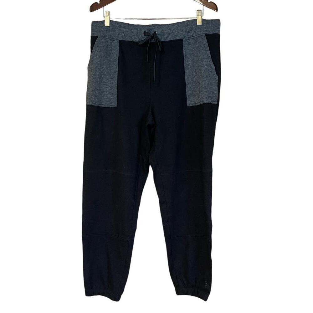 Cuddl Duds Women's Double Knit Black and Gray Jogger Pants Size Large NWOT59 - Picture 3 of 9